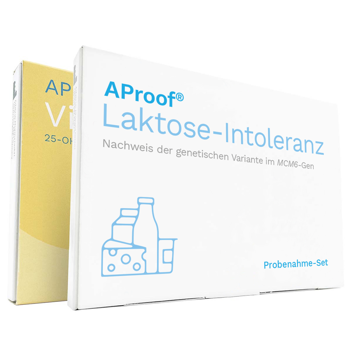 KOMBIPACK: AProof® Vitamin D Test + AProof® Laktose-Intoleranz Test